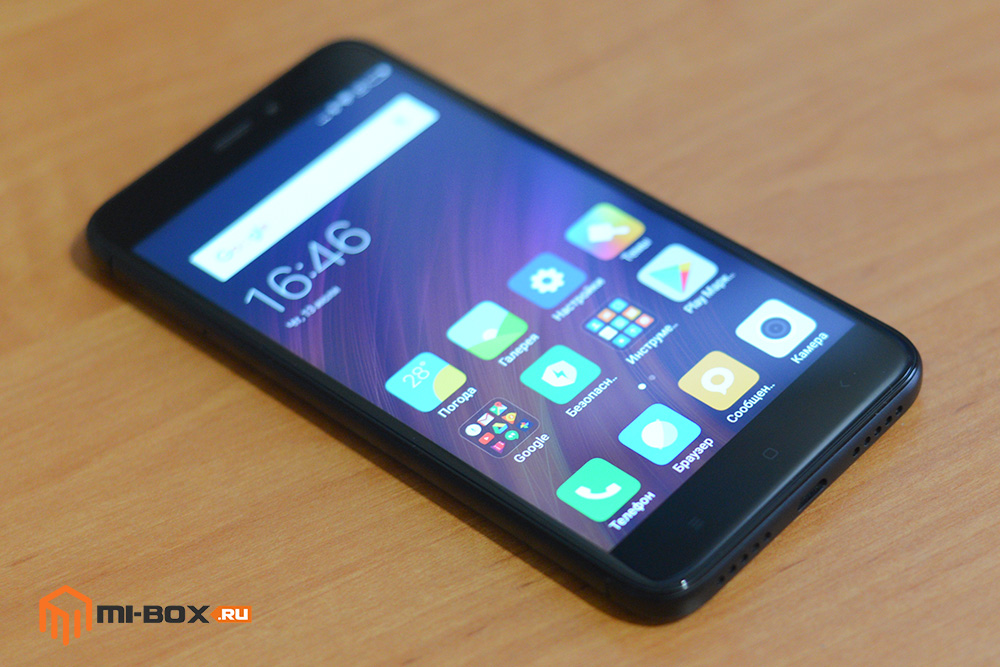 Обзор смартфона Xiaomi Redmi 4x - дисплей