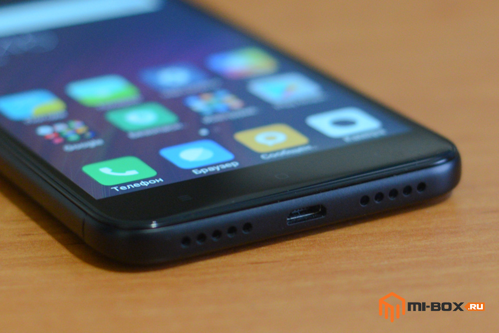 Обзор смартфона Xiaomi Redmi 4x - нижняя грань