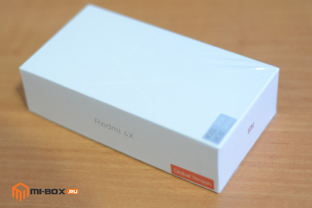 Обзор смартфона Xiaomi Redmi 4x - упаковка