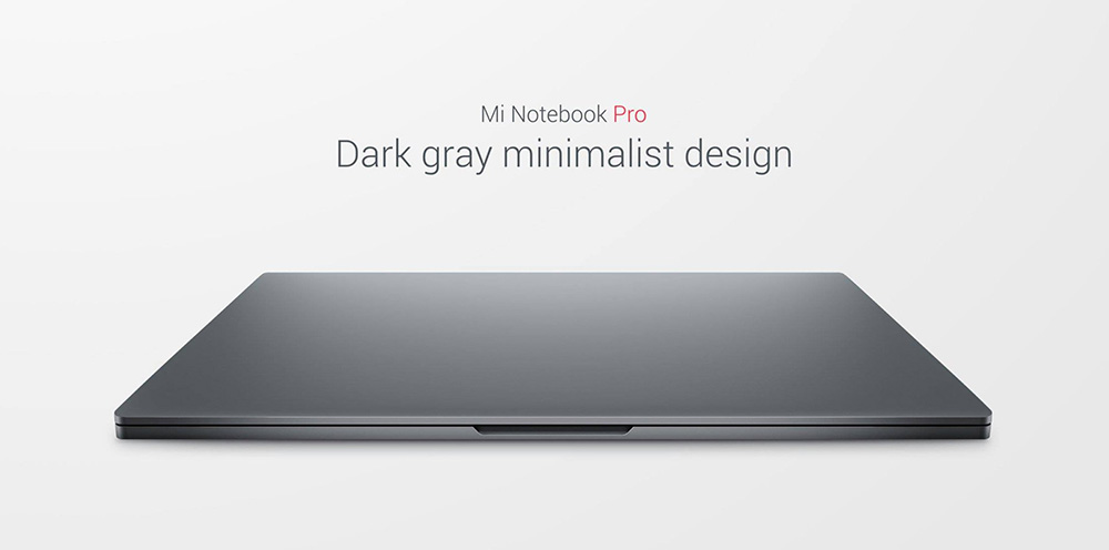Xiaomi Mi Notebook PRO - тонкий металлический корпус