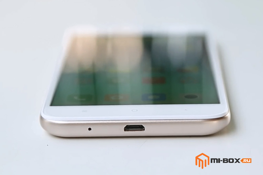 Обзор Xiaomi Redmi 5a - нижняя грань