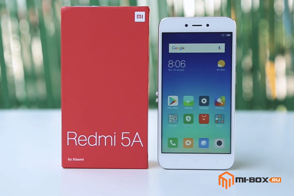 Обзор Xiaomi Redmi 5a - внешний вид