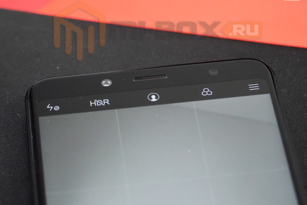 Обзор Xiaomi Redmi Note 5 - фронтальная камера