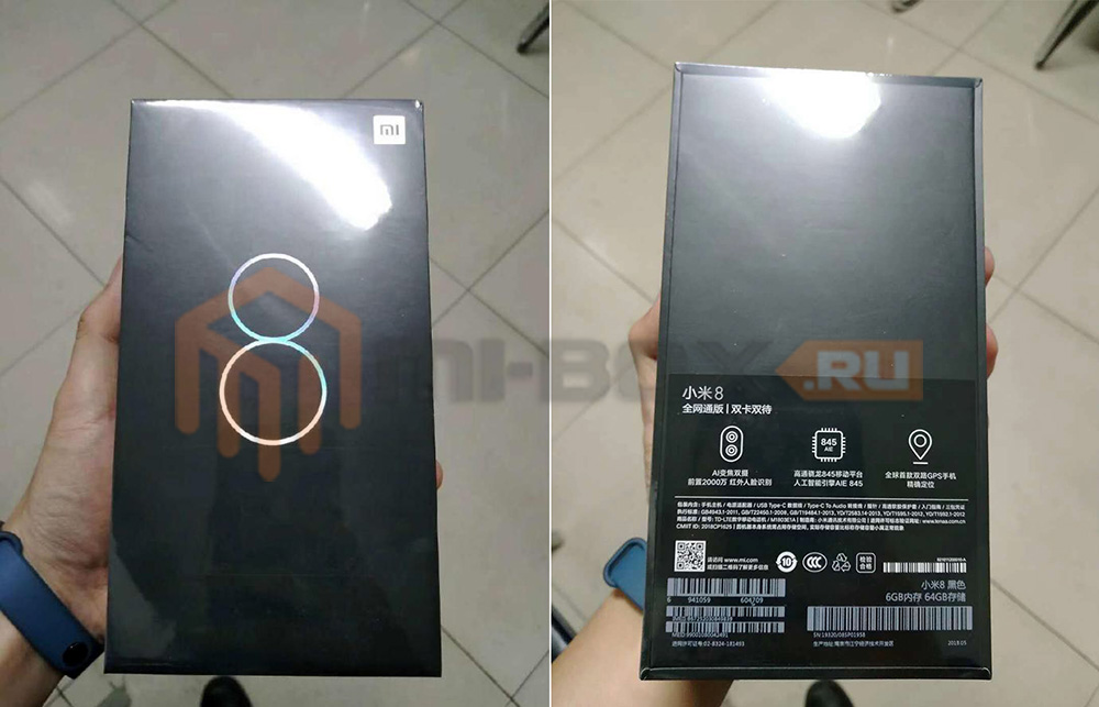 Xiaomi Mi8 - характеристики упаковка и дата выхода